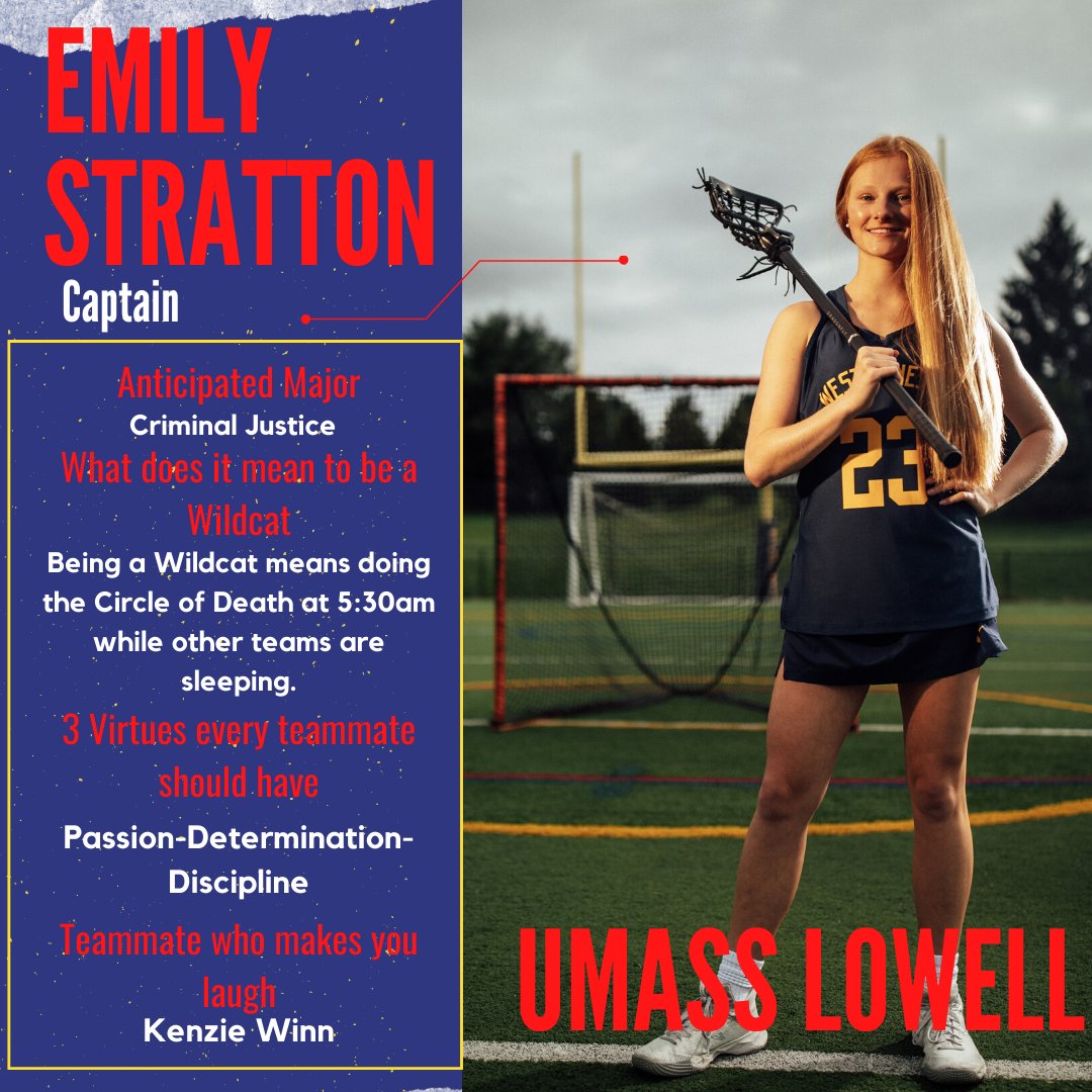 wggirlslax1's tweet photo. Our final Wildcat Senior in the class of 2020 is #23 Captain Emily Stratton. Emily is a Smooth Athletic Two-Way Midfielder who is a Play-Maker with a deadly shot.
#WEAREGENNY #strongertogether2020
@WGAthletics @WGBoosters1 @WestGeneseeCSD @RiverHawkWLax https://t.co/ZAfMCtKoH0