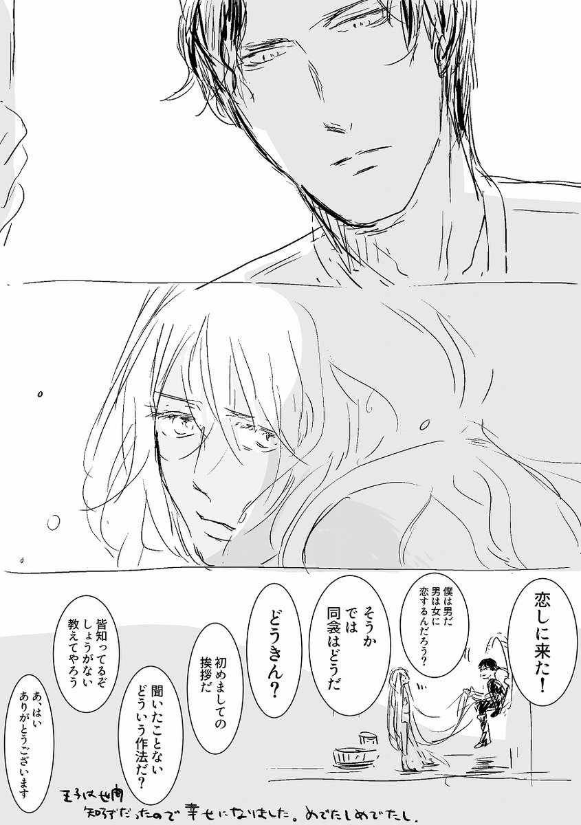 Uzivatel かわの Cい5 Na Twitteru 塔の上の呪われた王子 らくがき ファンタジーなあかあむ