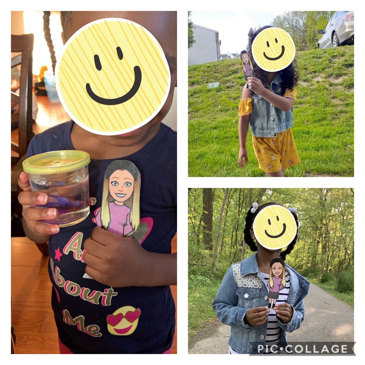 Flat Mrs. Sharp met new pets and went on walks this week! She’s having so much fun with all of her pre-k students #flatteacher #BCPSKinder <a href="/flesbcps/">Featherbed Lane Elem</a>