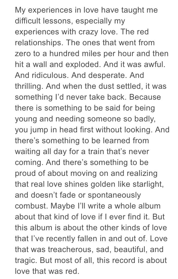 “What turns the sky from black to gold” It might relate to how golden means to Taylor Swift about love. I’ll refresh what she wrote on the prologue of her album “RED” which we talked about on “black and white” analysis. #HeartbreakWeather