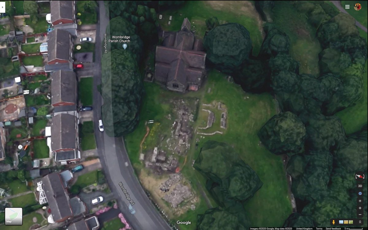 And FINALLY for Salop is a pesky one, Wombridge Priory (Telford), tiny Austin house worth £72, lady chapel kept as church until collapse in 1752, new 19thc church ugly as sin.Excavated 1930s and 00s but seems to have never been published either time!!! shame, looks interesting.