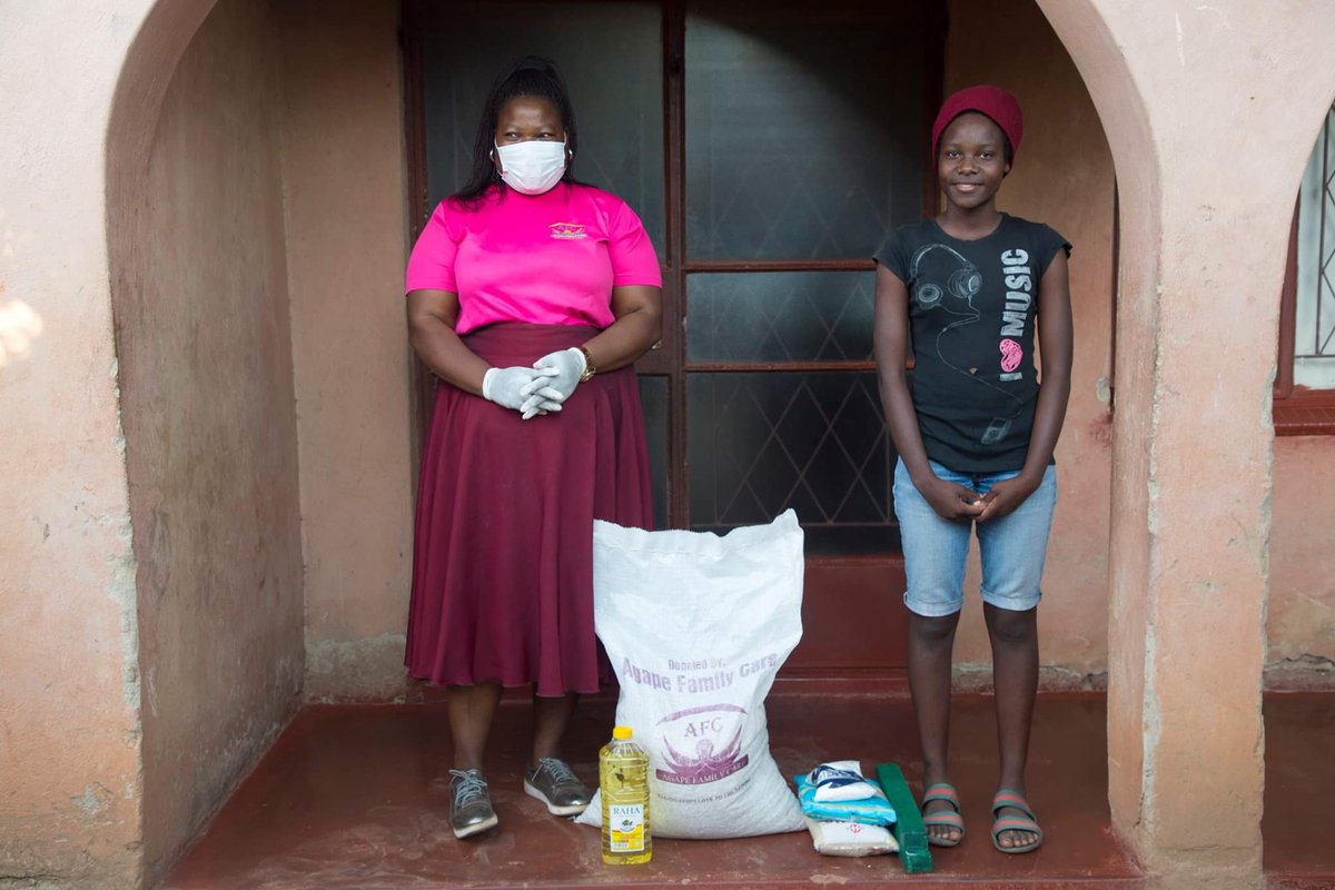 ufic_hq's tweet photo. The Food Stuffs includedMaize Grain, Cooking Oil, Sugar, Rice, Beans, Juice and Sanitation Material namely Hand Sanitizers, Laundry Bar Soap, Washing Powder, Tissues, Cleaning Detergents and Buckets. #AgapeFamilyCare #EmergencyRelief #coronavirus #EliminatingVulnerability https://t.co/6JPOmeKS0j