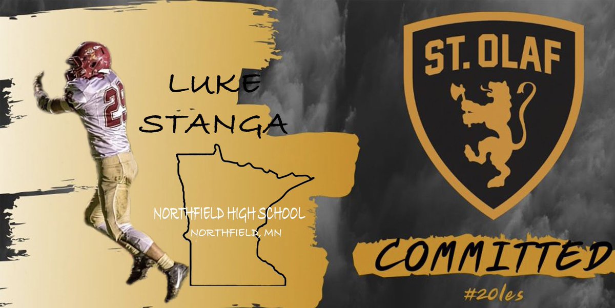 Another Raider from our backyard in <a href="/ThisIsNFLD/">Visit Northfield, MN</a> joins the #20LES. Please welcome <a href="/luke_stanga/">Luke Stanga</a> to <a href="/StOlaf/">St. Olaf College</a> 🏈 🦁