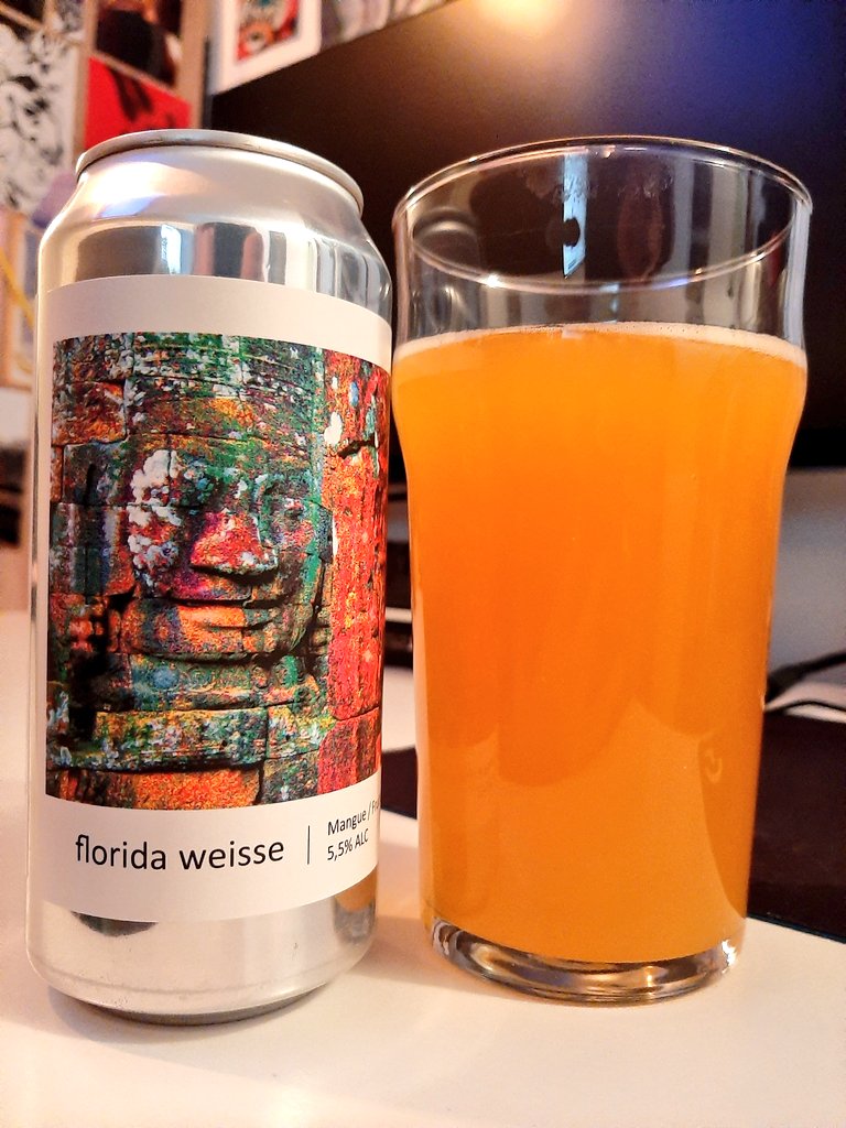 MaloMakabresku's tweet photo. florida weisse | Popihn #dhops

Avec de la mangue, du fruit de la passion et de la goyave, voilà une bière très agréable et bien fruitée avec ce qu'il faut d'acidité. 

Un petit jus de fruit à 5,5% finalement. 🧃 https://t.co/FIk081Jw7r