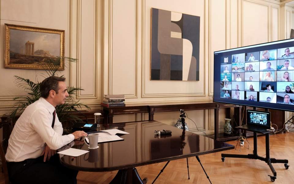 BCGinGreece's tweet photo. Special thanks to Prime Minister @kmitsotakis for being with us as the keynote speaker to our first virtual BCG worldwide officer meeting! An exciting story on how true leaders can find opportunities, even in times of crisis to drive positive change while preparing for tomorrow. https://t.co/qT3UoUqiF8