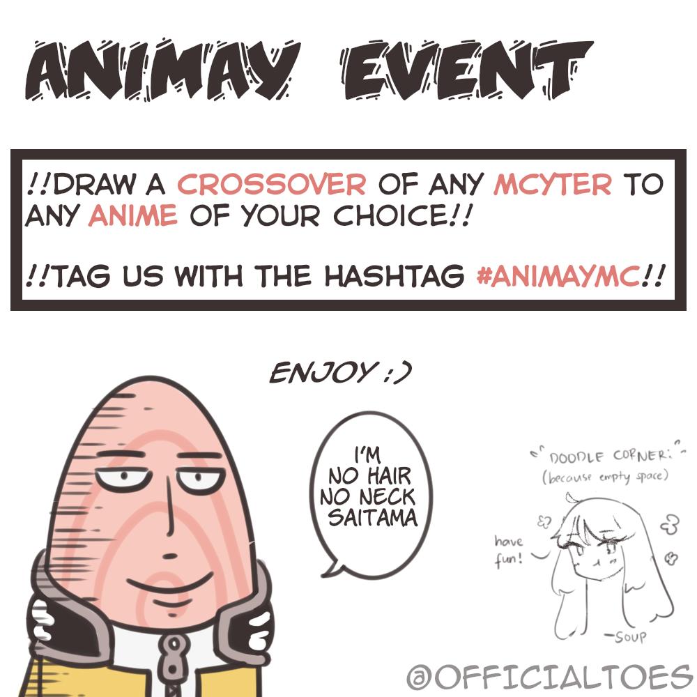 OfficialToes's tweet photo. 📢[OPEN INVITE] NEW EVENT!!
*anyone who wants to participate can participate*

🔻Check poster for event info🔻
Event will last until last day of May

JOIN🔥JOIN🔥JOIN🔥 https://t.co/4kGZ9Jd7XZ