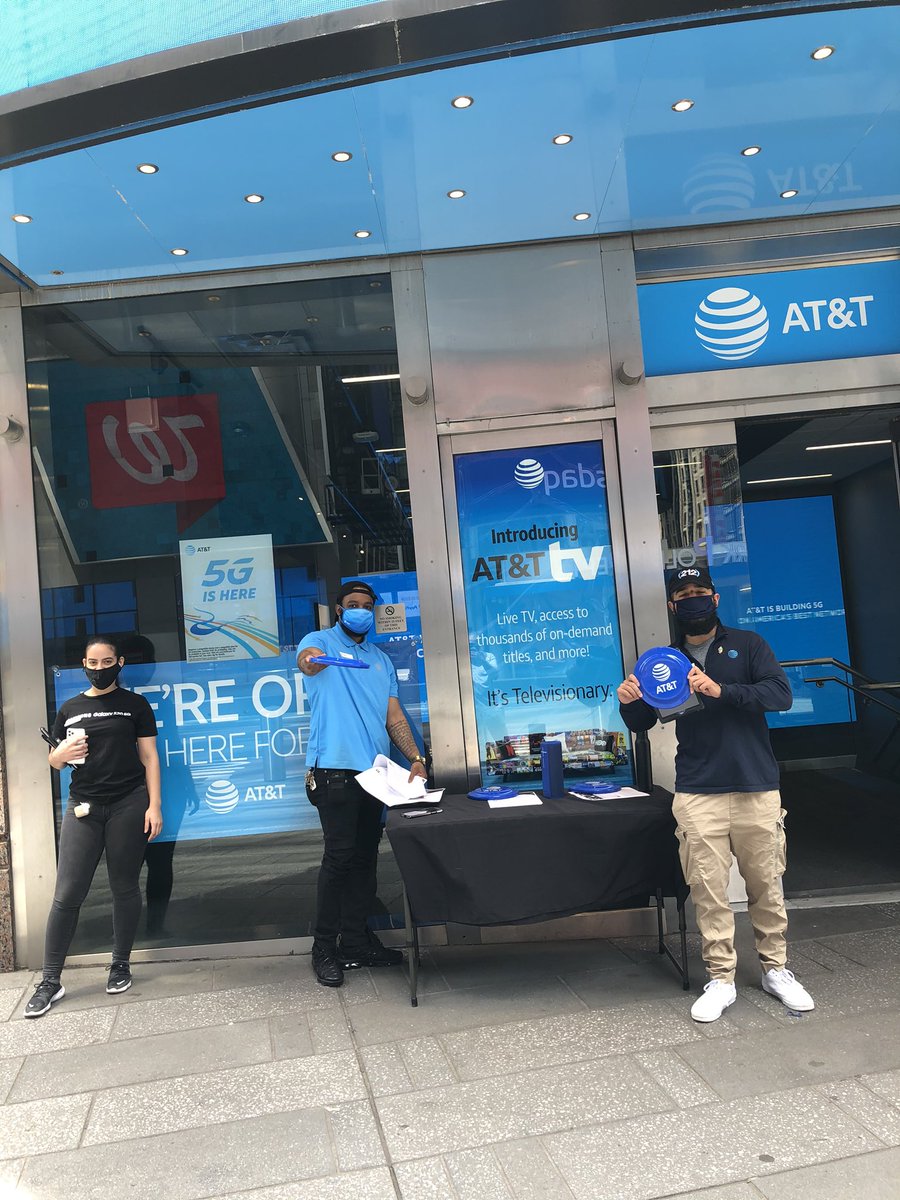 Out here with the team making it happen with 2 ATT TV’s on board already!!! PS: we’re smiling if you can’t tell 😅 <a href="/JuanQuero05/">Juan Quero</a> <a href="/bashar_yazgi/">Bashar Yazgi</a> <a href="/Danny_Perez_01/">Danny Perez</a> <a href="/judy_cavalieri/">Judy Cavalieri</a>