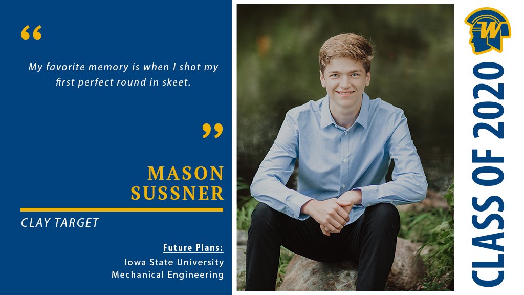 WayzataTrojans's tweet photo. The Athletic Department would like to thank and recognize Sophie and Mason in today's #springseniorspotlight #TrojanPride #Classof2020 #TrojanSeniors https://t.co/gSpj5DaQ5x