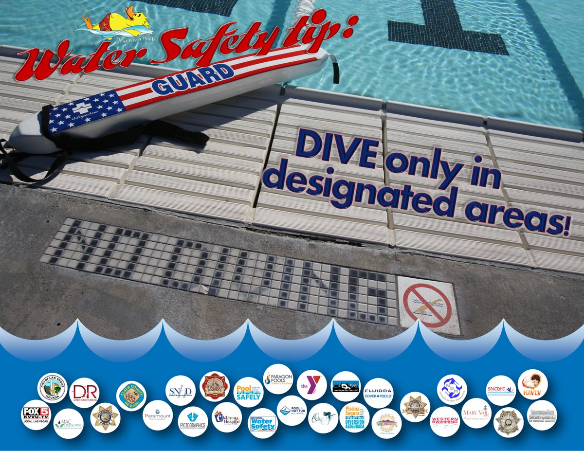 Water Safety Tip: Dive only in designated areas. #watersafetytip #internationalwatersafetyday #watersafetymonth #divesafely #poolsafely  #ParagonpoolsLV @ThePHTA @poolsafely @lasvegasymca @LasVegasFD @1paramount @CityOfLasVegas @cityofhenderson @ClarkCountyNV @Fluidra_NA