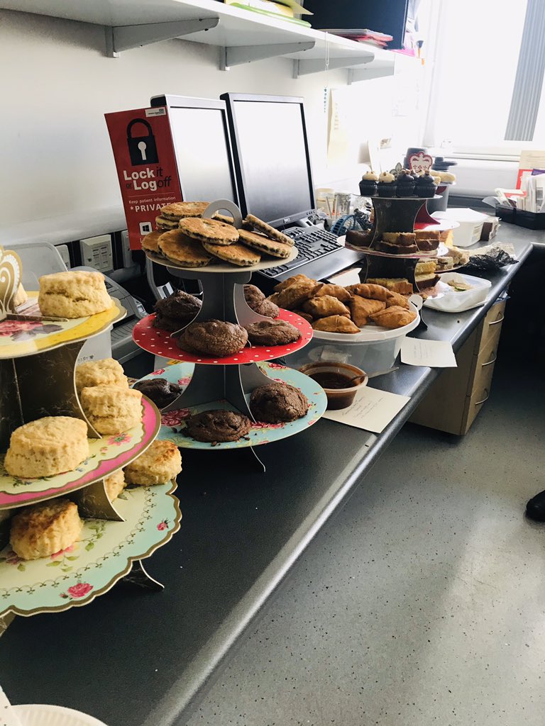 Working in Haematology can never be described as “easy” and a global pandemic hasn’t helped. But I work in the BEST team so today we had a catch up and reminded ourselves that we don’t have all the answers but we do have each other (and cake) #wellbeing #dreamteam