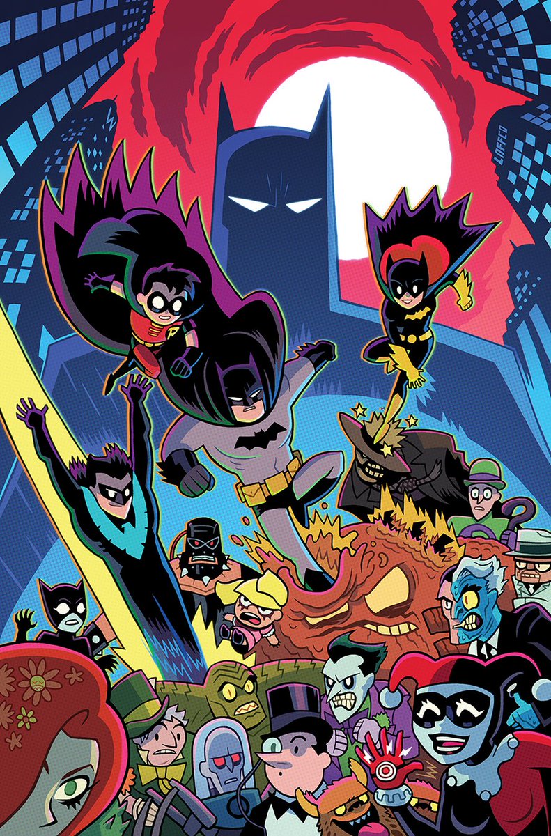 MISTERHIPP's tweet photo. Batman: The Adventures Continue #3 variant cover!🦇 https://t.co/EAcXMDTxrF