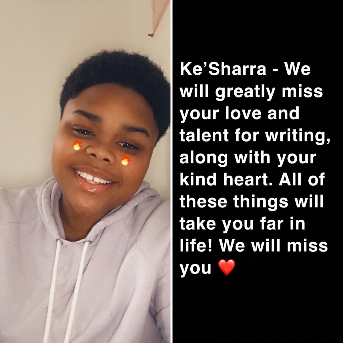 Senior highlight: Ke’Sarra Brown! Congrats <a href="/kesharra_brown/">Kbaby🧚🏽‍♀️🌈</a>