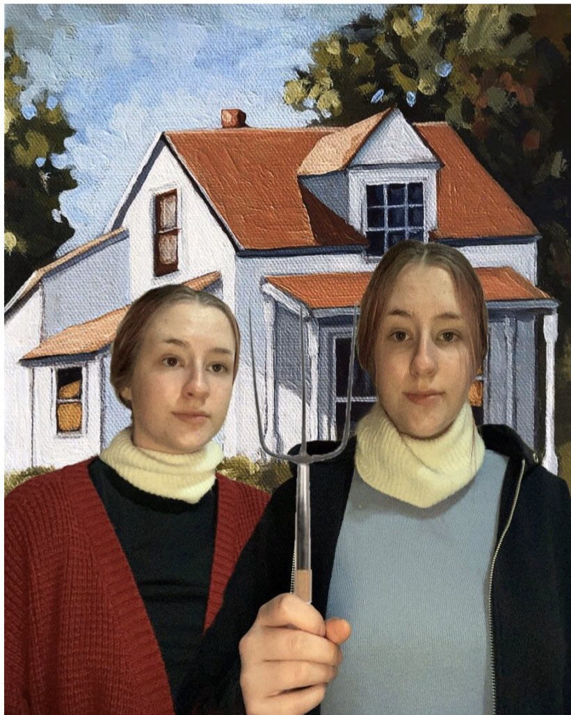 LHS210Jeglinski's tweet photo. Great Job Brooke Kraft on your Museum Challenge! Two of my favorites. #gallery306 @Lemont_HS https://t.co/ZkSe6jVLvV
