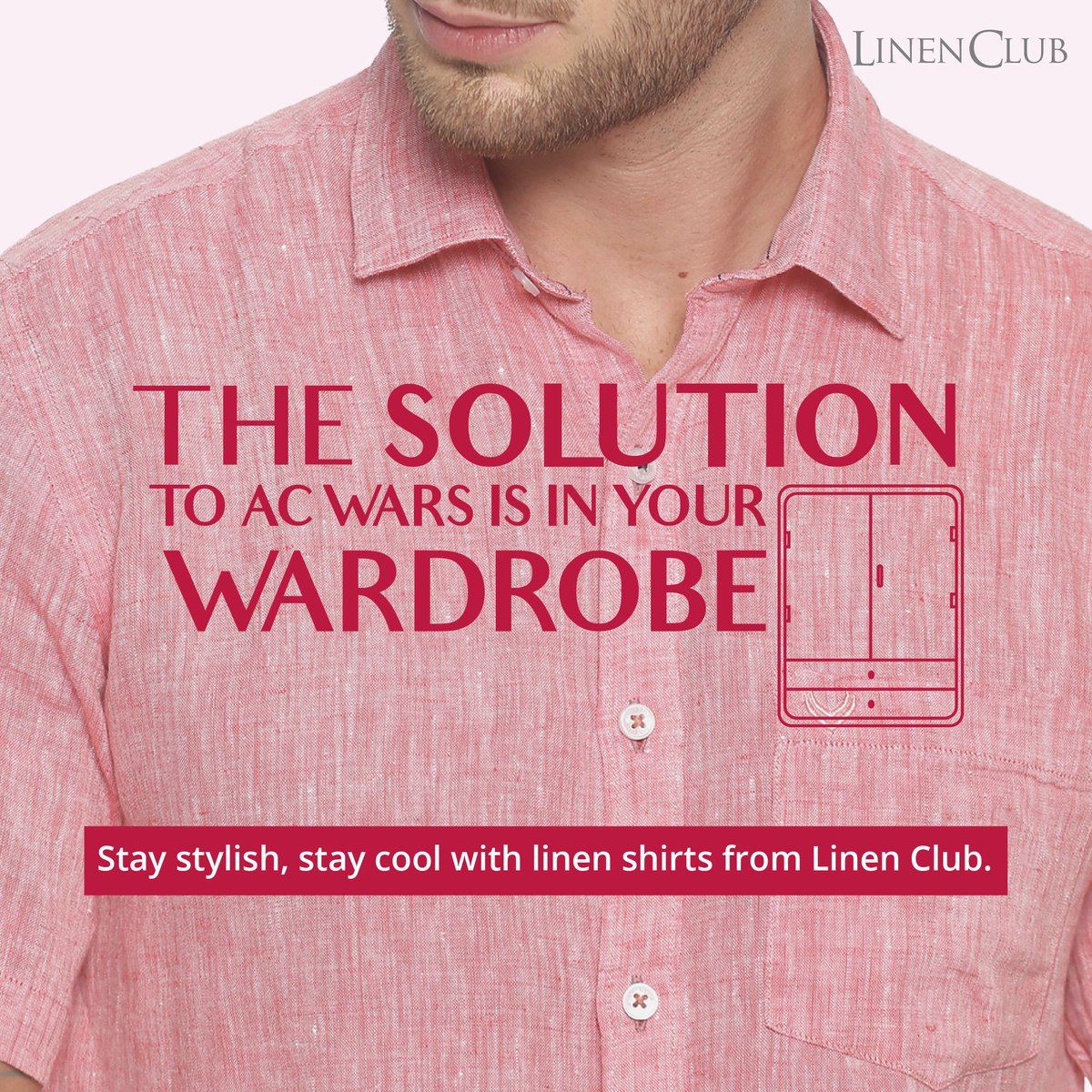 LinenClub's tweet photo. Having to deal with AC wars while on #WFH calls is difficult. But, linen is the perfect solution for this. The breathability of the fabric helps you stay cool & look sharp all day. So, next time you’re in an AC war, grab a linen shirt.
#LifeinLinen #LinenLife #LinenClub #ACWars https://t.co/vjFbRHl3om