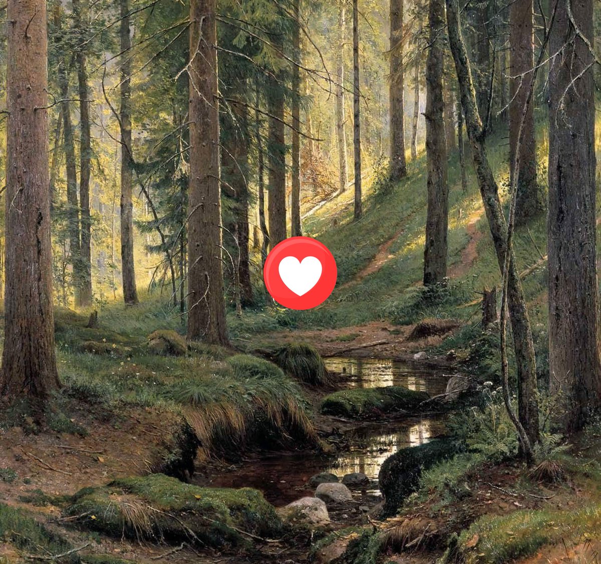 colotune's tweet photo. Our visual development artist made a tribute to her beloved painter Ivan Shishkin. 
It would look like an architectural illustration, if he did it;)
Stay tuned.
#colotune_lab #mattepainting #archviz https://t.co/eNyGRwURbp