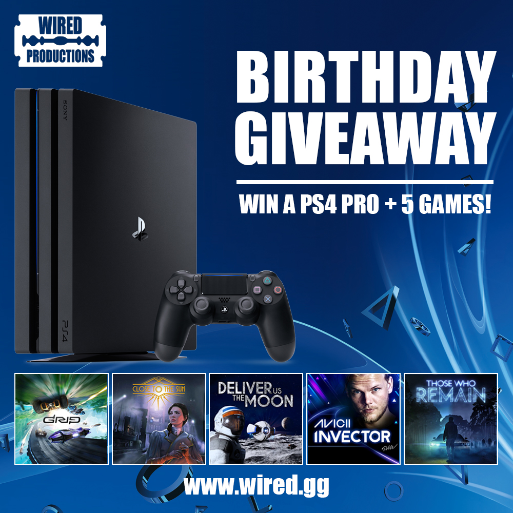 WiredP's tweet photo. You know.. All this nostalgia is making us feel mushy.
Let's throw a giveaway out there.

Ps4 Pro and 5 of our awesome games (including the upcoming @ThoseWhoRemain)

🎁 https://t.co/F80ov3CUjM

#Competition #Giveaway #Win #Prizedraw #Wiredis12 https://t.co/8ZkFmwFYvT