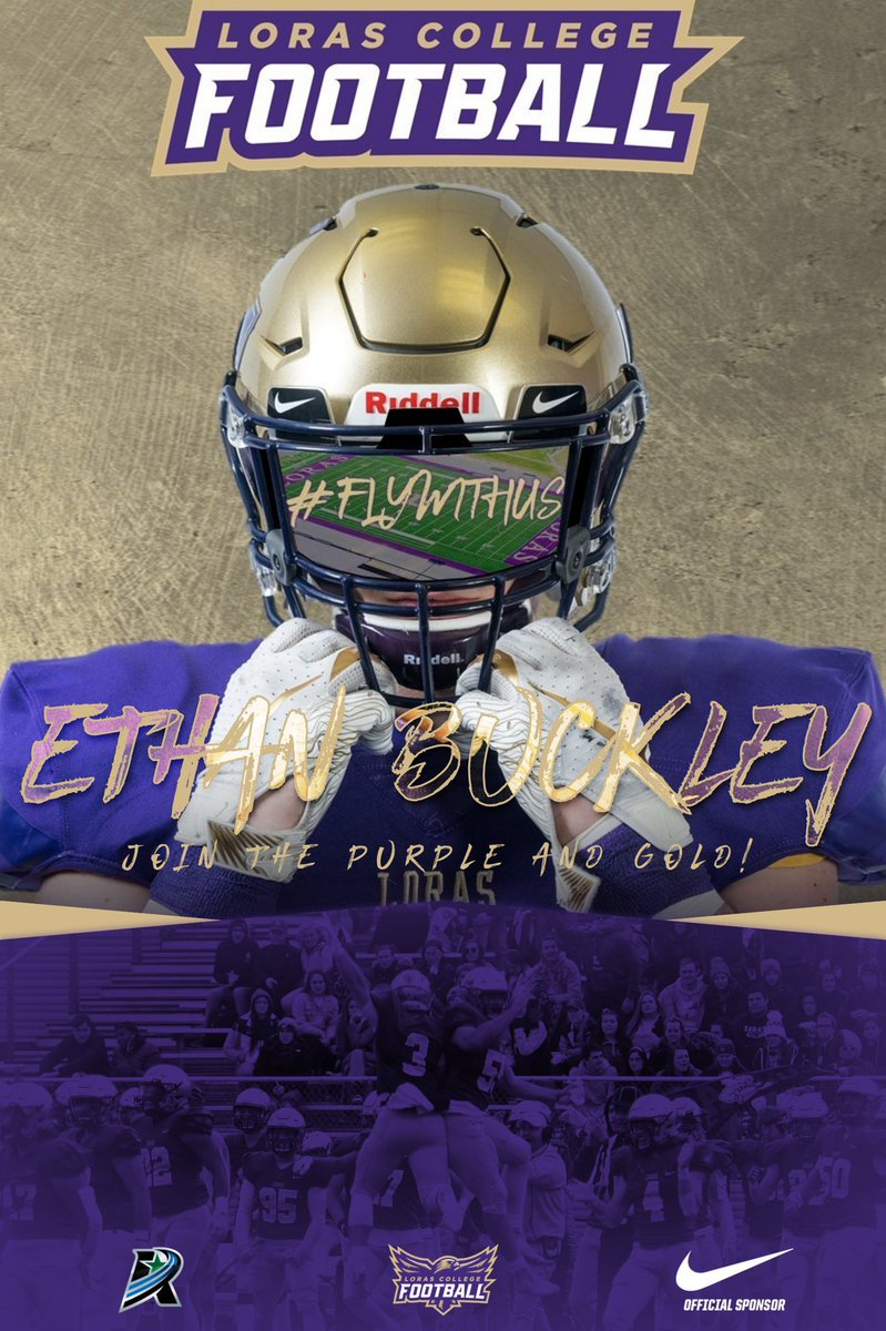 ebuckley07's tweet photo. I am extremely excited to announce my commitment to Loras College to continue my academic &amp; football career! I would also like to give a huge thanks to all my teammates and coaches that have helped me get to this point and all the coaches that have recruited me!  #RockBowlTough https://t.co/tZRdwWqdwi