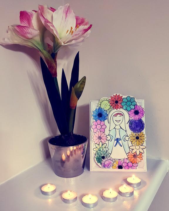 Kindercrew102's tweet photo. We celebrate Mother Mary. 💙❤
Today we prayed "Hail Mary" together, in our homes🙏💙
#together
#themonthofmay
#MotherMary
#prayingtogether
#prayingwithourrosary
#DPCDSB_IgnitingHope
#continuationoflearning https://t.co/2NngGuM2pQ