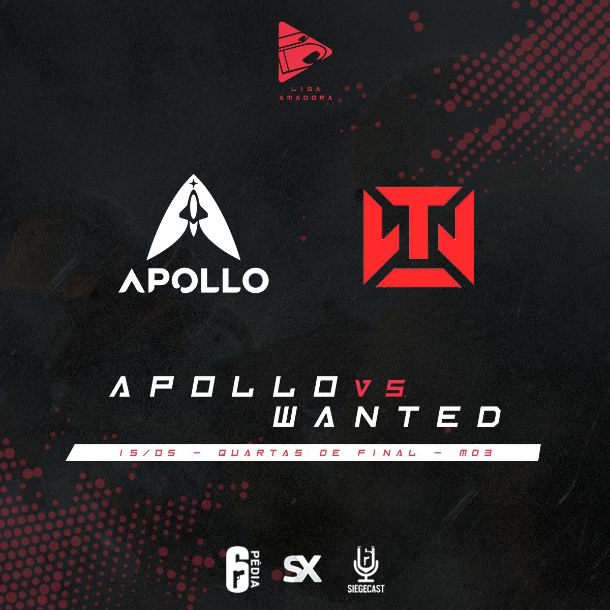 straxelgg's tweet photo. É TUDO OU NADA!!!

A @GGApolloTeam e a @wtdoficial disputarão hoje mais uma vaga na Semifinal da #LigaAmadoraR6!!

#GoApollo 🆚 #GoWTD

⏰19:00BRT
🎙️@krz_pel
📺https://t.co/sr9tAeePFb https://t.co/UkLbEg0QER