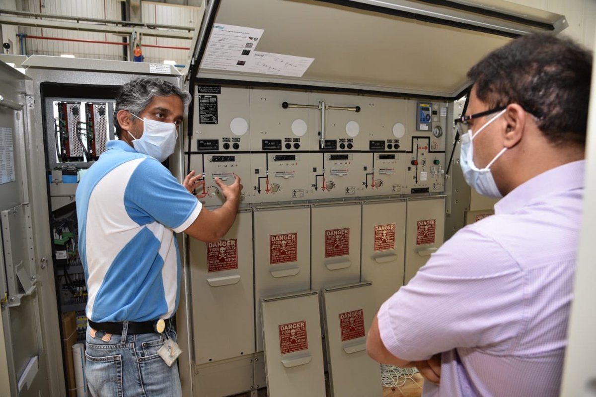 visrane's tweet photo. They have done a commendable job by drawing up their own rules in keeping with the Govt. guidelines for safety of their workers. From hand sanitizers at convenient places, temperature screening at entry points to social distancing, the rules are followed stringently by all. https://t.co/Z9HgfgWHB1