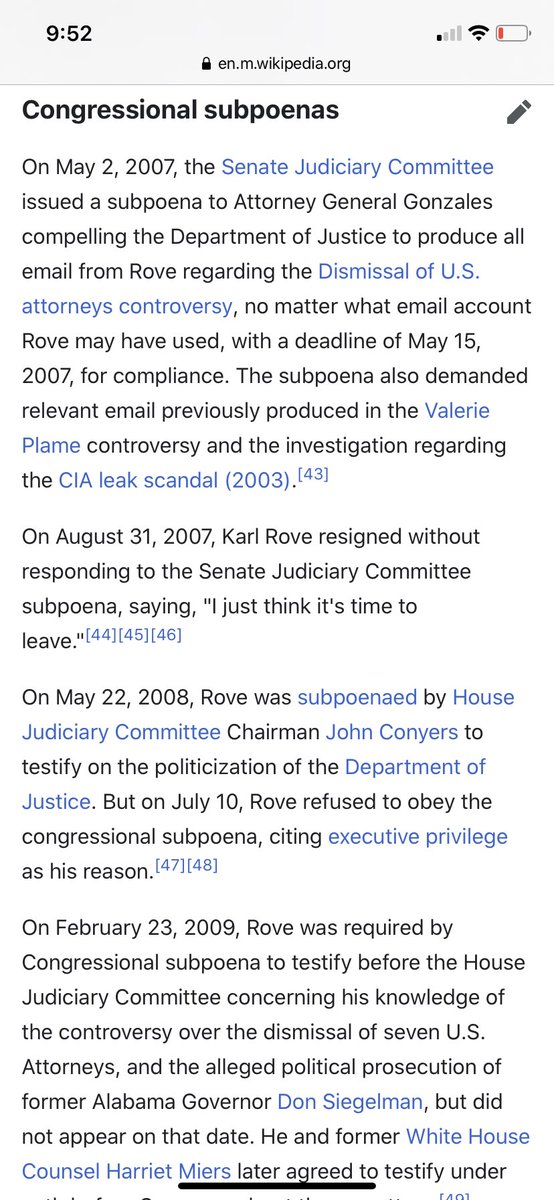 15/ Rove does not appear to have been involved in the McCain 2008 presidential campaign. In 2007, Rive had resigned from the Bush administration amidst scandal.  https://en.wikipedia.org/wiki/Karl_Rove 