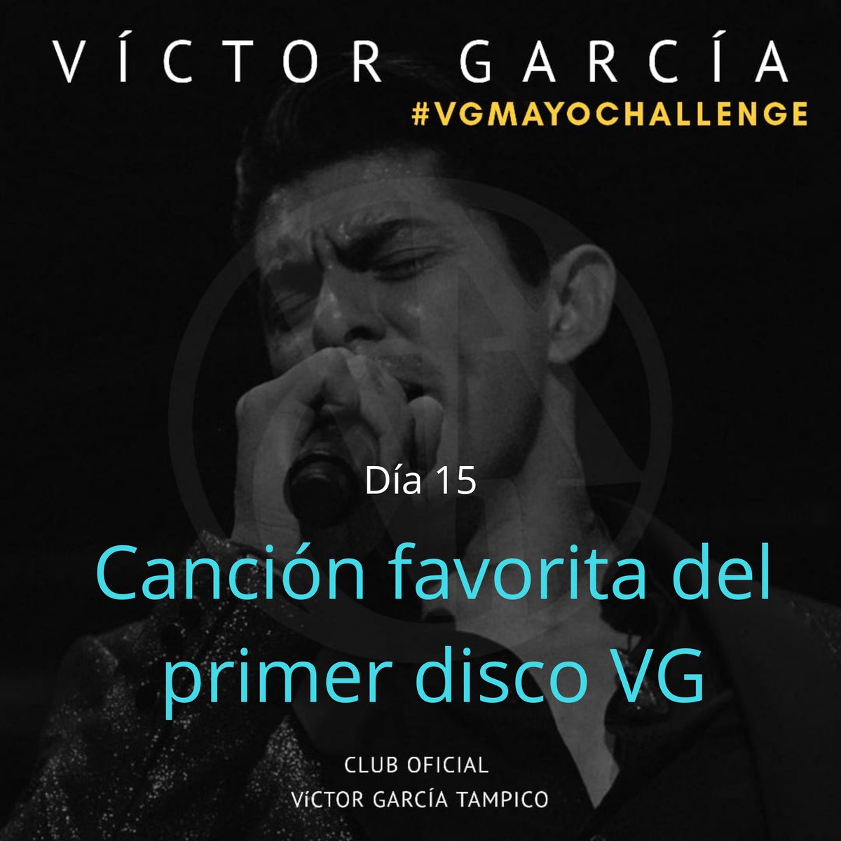 ClubVGTampico's tweet photo. Día 15/31 #VGMayoChallenge ¿Cuál es tu canción favorita del Primer Disco?
@VictorGmusica #ViernesConVDeVíctorGarcía https://t.co/gctjIkd9yM