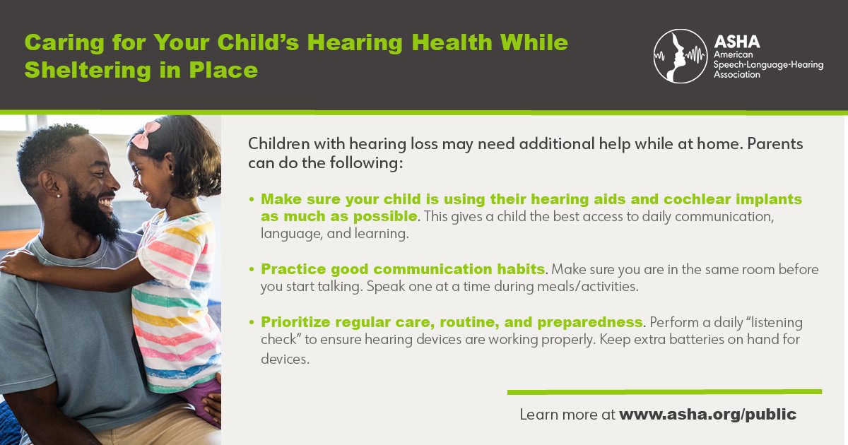 Lucero_SLP's tweet image. Excellent tips to assist our kids with hearing loss! 
#BHSMContest #BHSM #CommunicationAtWork #BHSMContest