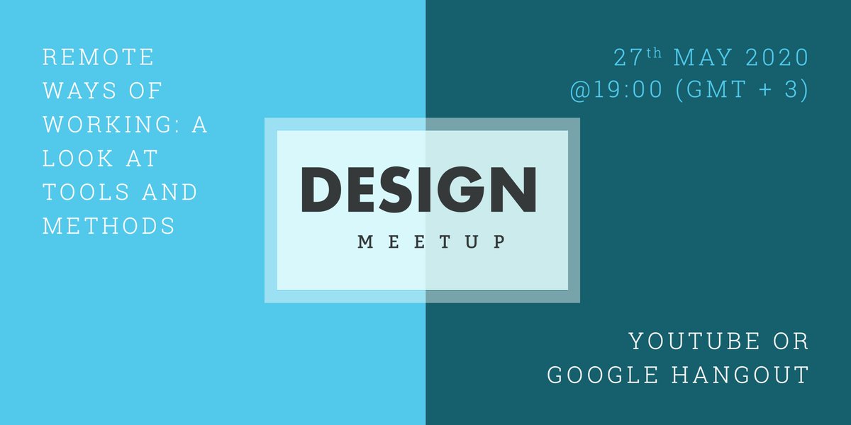 design_meetup's tweet photo. Save the date: May 27th is our next meet up. We are going fully remote with talks and Q&amp;A sessions. More info https://t.co/gPBjYrK4jx https://t.co/V8kKqLUxk1