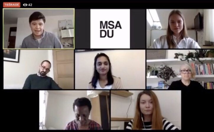 Great discussion with the panel including my former tutor <a href="/praxxis_f/">PRAXXIS Helen Iball.</a> and friend <a href="/SGuerbet/">Simon Guerbet</a>  Safe to say the key word to take away is OPPORTUNITY in this rather forced digital transition. Thanks <a href="/MSA_debate/">MSA Debating Union</a> for always exceeding expectations. #whatpandemic #architectureonline <a href="/RIBA/">Royal Institute of British Architects</a>