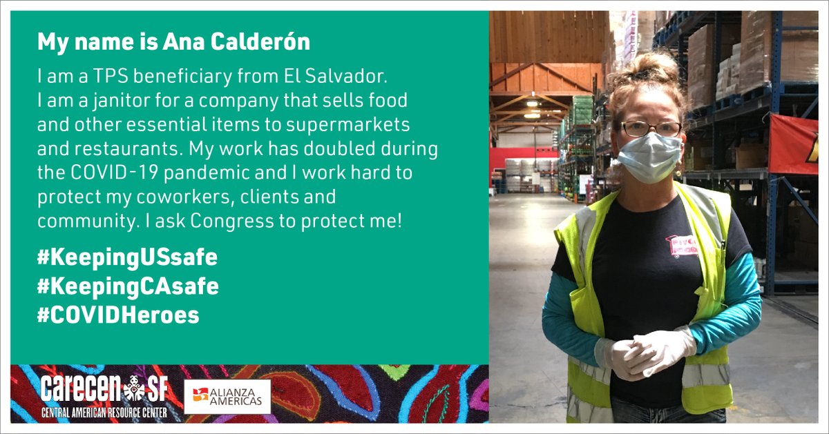 carecensf's tweet image. @SenatorDurbin For more than 20 years, thousands of TPS beneficiaries across the U.S. have contributed to the development, well-being, and growth of the nation. Congress must act to protect them NOW!
#KeepingUSsafe #KeepingCAsafe #COVIDHeroes #IfNotNowWhen #SiNoHoyCuando