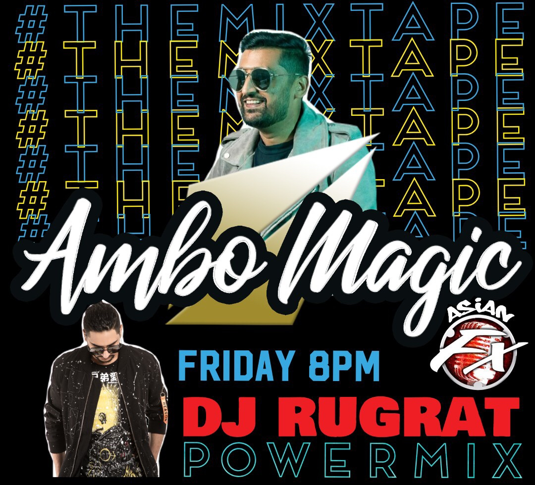 AmboMagic's tweet photo. After Iโm finished on @gujumemes - Iโm back on @AsianFXRadio for #TheMixtape from 8pm with some banging Urban & Alternative #AsianBeats PLUS a huge festival #POWERMIX guest set from my boy @djrugratofficial ๐ฅ๐ฅ๐ฅ @M_Movements https://t.co/ate3r7CfDP