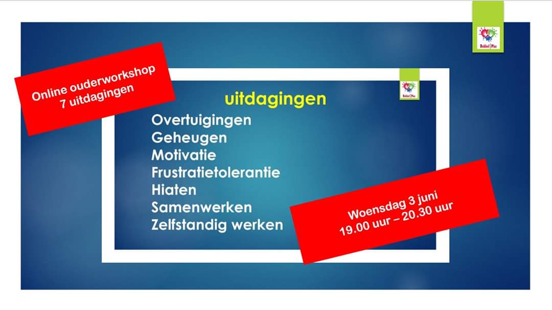 Online workshop voor ouders