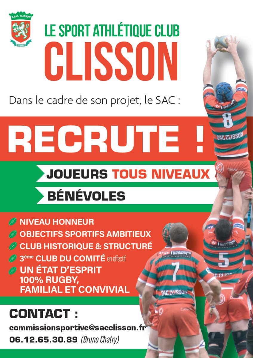 SAC Clisson Rugby tweet media