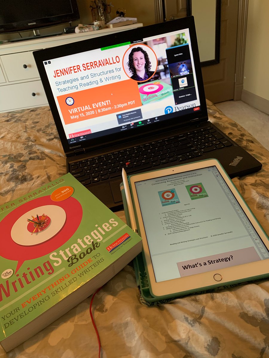Teacher becomes the student. Never stop learning. Excited to be able to learn from the master @jenniferserravallo about Reading and Writing strategies. #jenniferserravallo #writingstrategies #pdday