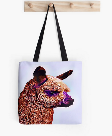 #Alpaca Tote Bag - These Top Handle #Totebags are Just Perfect, Whether you are excited about a Trip, an outing to the Beach, or just looking for a way to pack up everything you need for the Day bit.ly/AlpacaBag