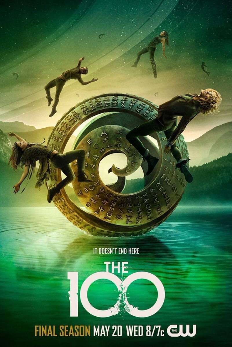 Pôster oficial da 7ª e última temporada de THE 100.

Estreia dia 20 de maio na CW. #The100