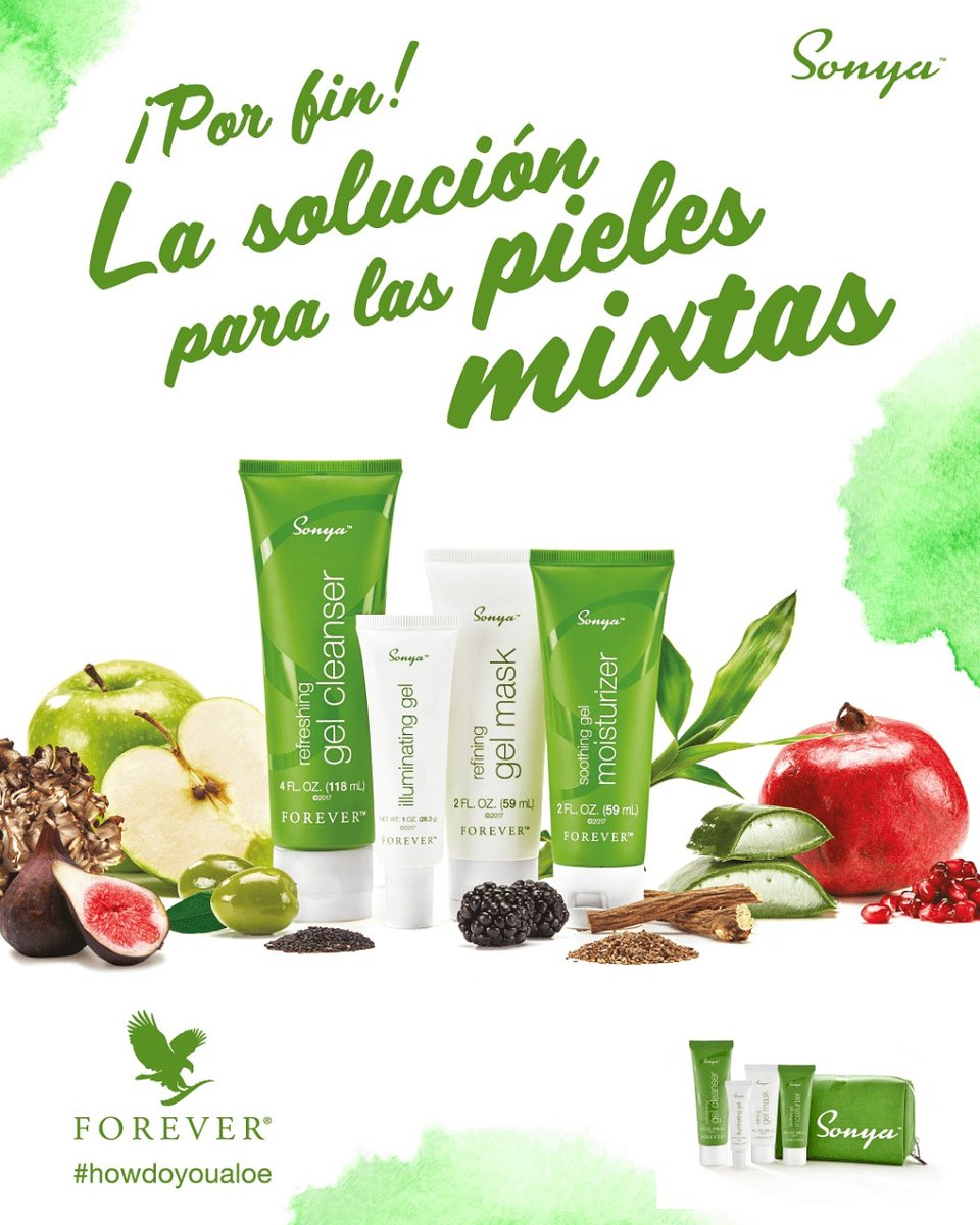 flp_colombia's tweet photo. ¡Hoy es Viernes! de #cuidado de la #piel y el combo Sonya Daily Skincare System es ideal para verte mejor y lucir una piel perfecta. Qué esperas para comprarlo 
📲 https://t.co/2BH2t9EPtD  
👉 https://t.co/Aa41Y4dOOk

#pielperfecta #forever #pielmixta #cuidadodelapiel https://t.co/loSpaaIqDU