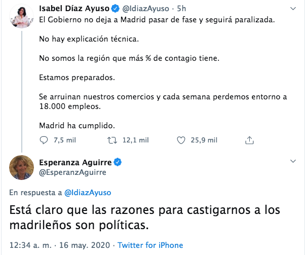 juansotoivars's tweet photo. Madrid is the new Catalonia. https://t.co/Jsq0sMXcNW