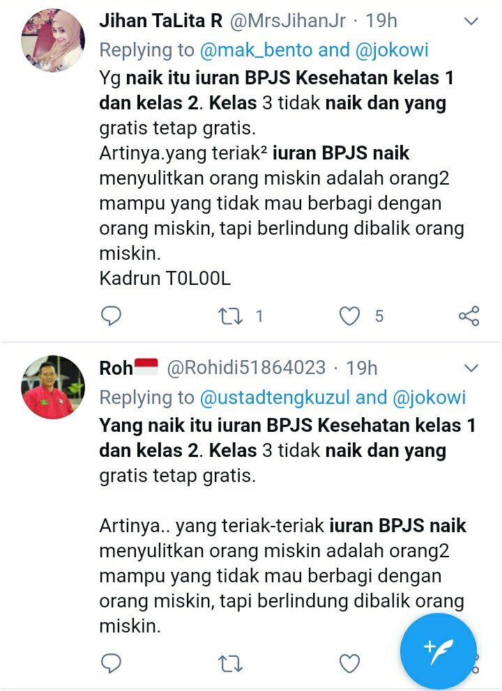 Syetan telah diikat dan dikekang selama bulan suci. Tapi kenapa masih ada twit ‘spontan’ yg isinya mirip semua ini yah? 

Tunggu arahan selanjutnya ya gaes...lihat arah angin. Bentar lagi ada pertunjukan asyik hehehhe
