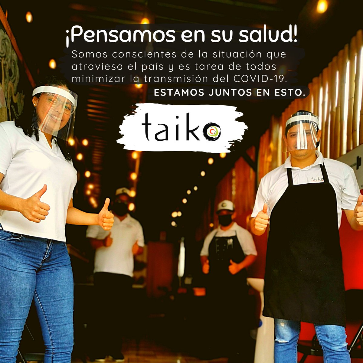 Desde hace 2 meses acatamos las recomendaciones del Ministerio de Salud y extremamos todas las medidas. Activamos un protocolo de prevención donde garantizamos la inocuidad de los alimentos. Además generamos áreas de tránsito y desinfección para nuestros clientes...