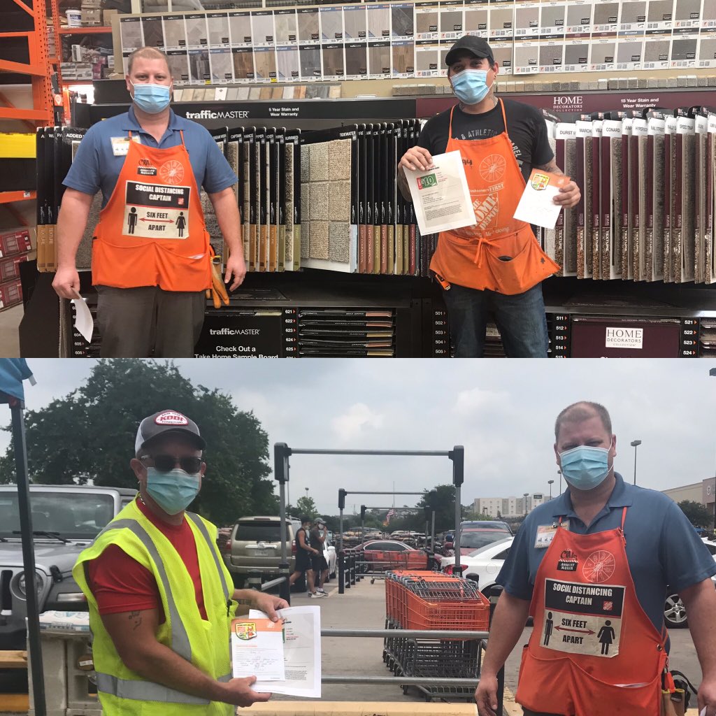 Thank you to Ray D23 and Rickey D30 for an awesome job with curbside and anywhere in the store. Thank you to <a href="/jreed4401/">Jennifer Reed</a> DM for giving gift cards for hard working associates.
