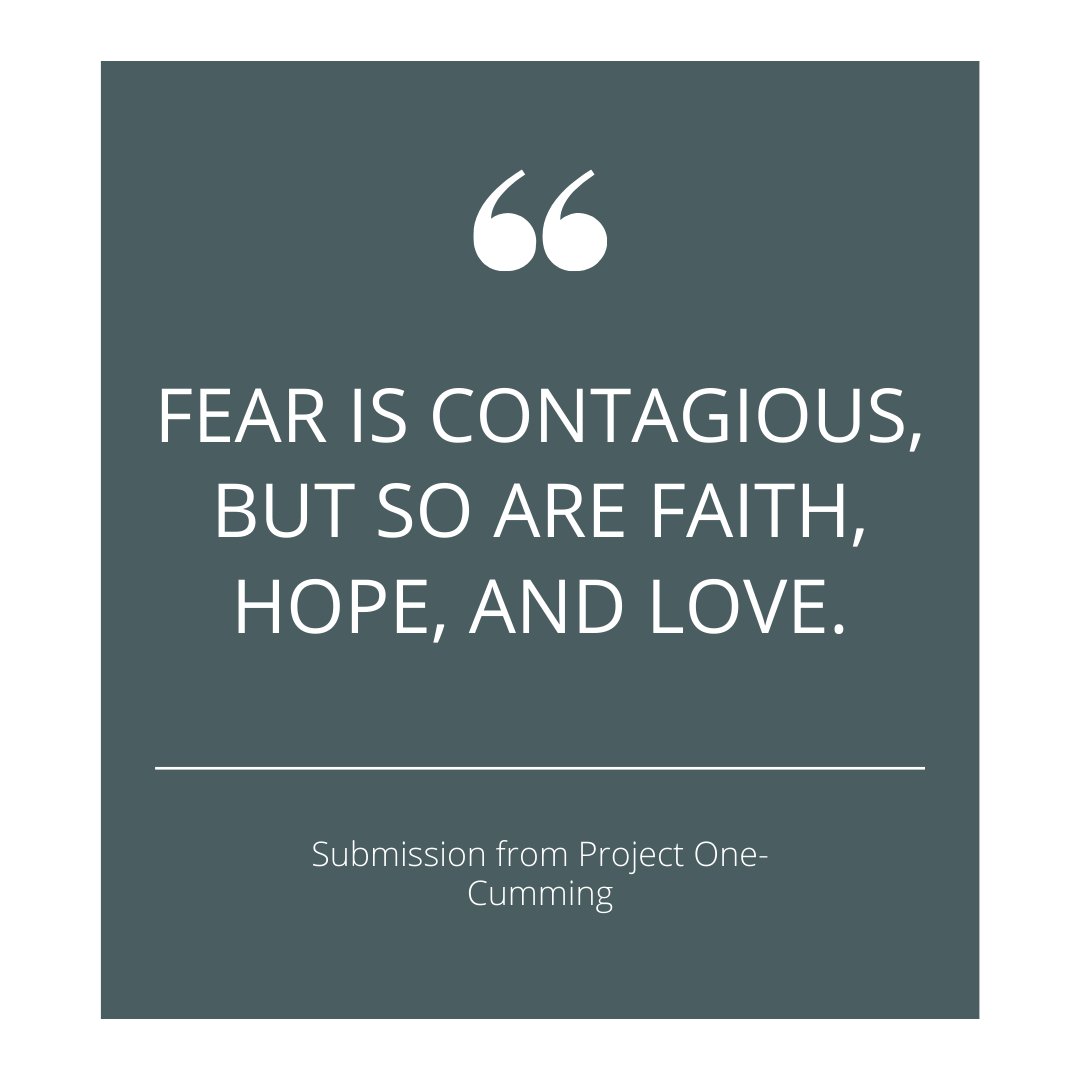 AECRE_Connect's tweet photo. We're choosing faith, hope and love over fear! 
#AECREConnect #StayConnected #WeAreOne https://t.co/xo6lC4Sk1h