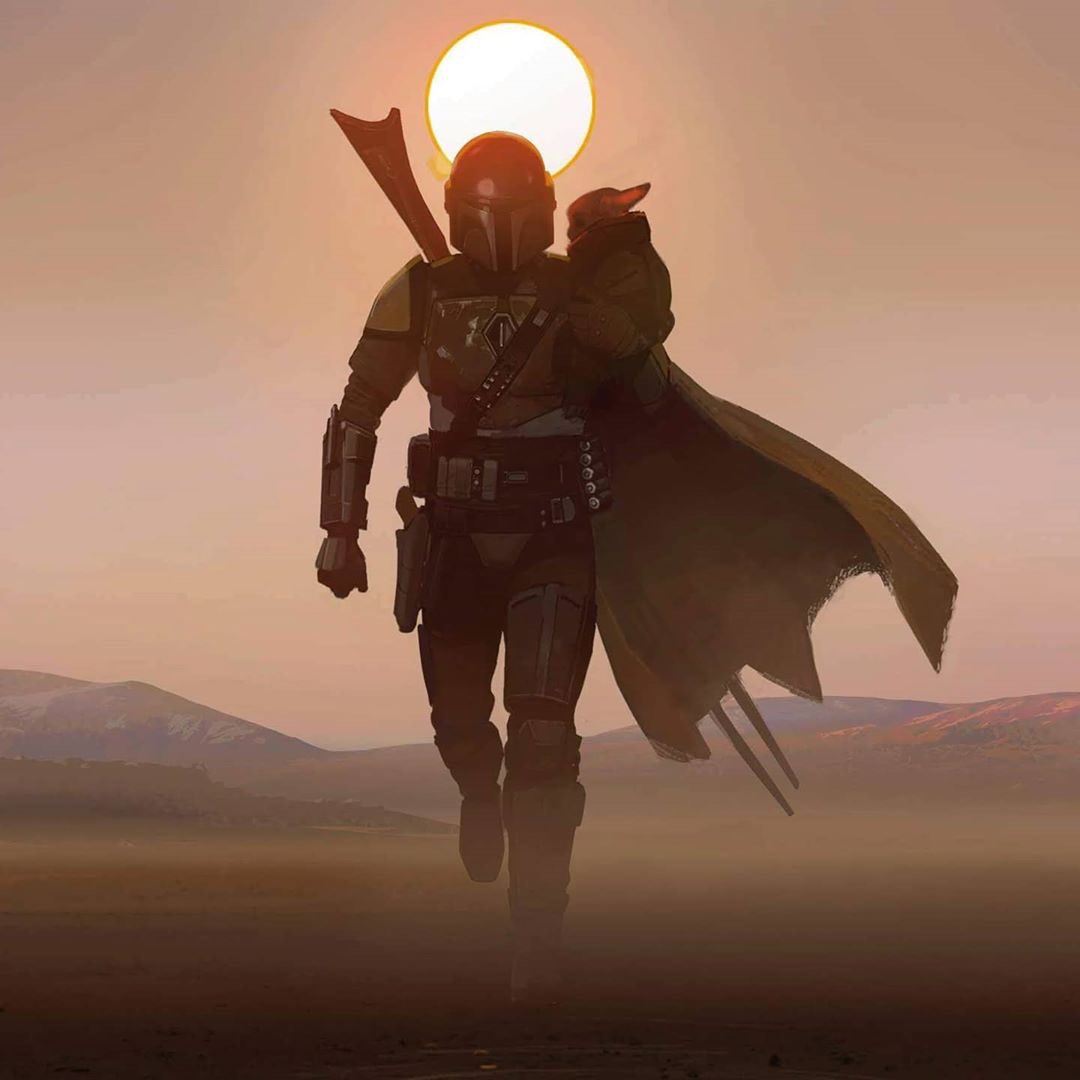 PhilSzostak's tweet photo. “Episode 3 of Disney Gallery: #TheMandalorian dropped featuring the cast @PedroPascal1, @ginacarano, and @TheCarlWeathers plus lots of my character designs and look development for their costumes!” - concept artist @brianmatyasart 
#StarWars 
https://t.co/rIir46aCYF https://t.co/X88AHyLxBH