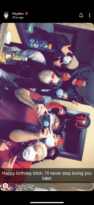 Emo birthday party was lit! Happy birthday babygirl https://t.co/5vls7jJqCK