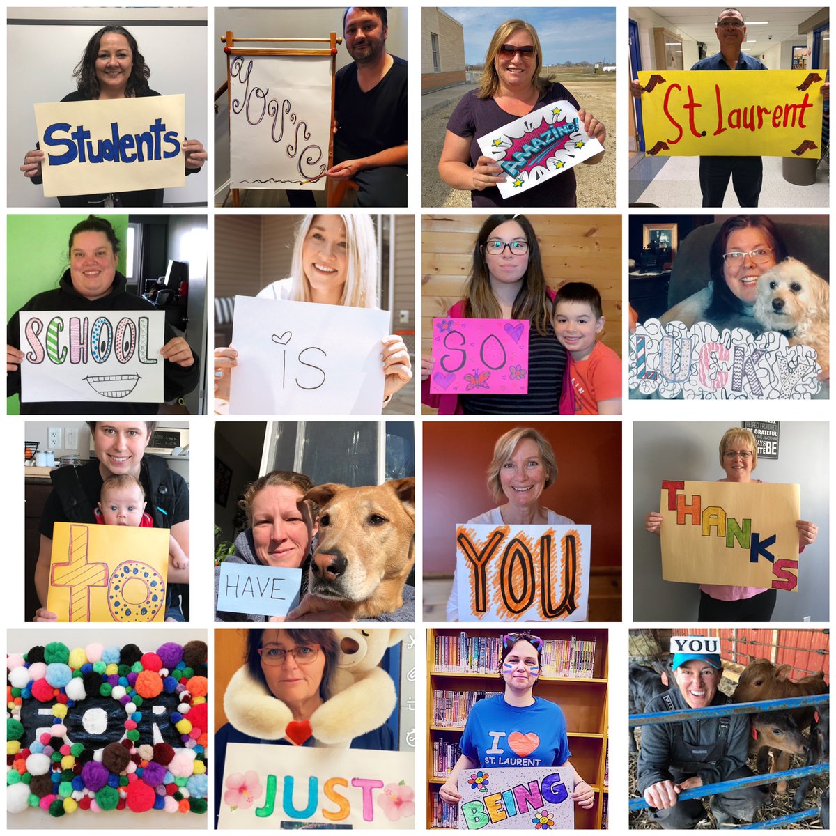 Mrs_Courchene's tweet photo. St. Laurent School ✌🏽❤️😊📚📝 #stlaurentschool #prsd #lovefromstaff https://t.co/8F7pAfjDAE