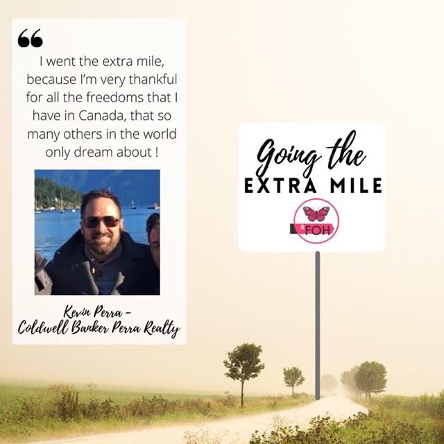 Thank Kevin Perra on behalf of  Coldwell Banker Perra Realty, for Going the Extra Mile and standing out as a #trulyexceptional supporter with your generous contributions kindly made over the last years. ⁣ 

Become a monthly donor today  at foundationofhope.net/donate-now/ ⁣