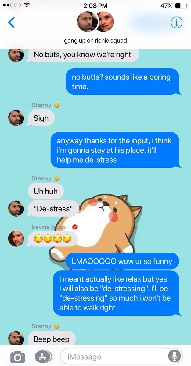 133 》 "de-stress"( richie's phone )