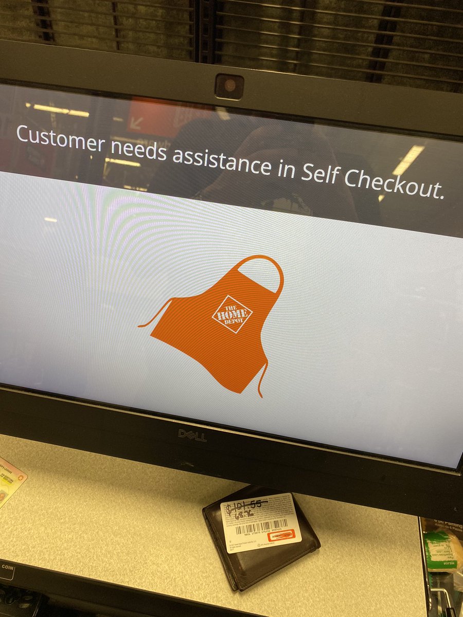 Apparently you have to scan your ID with a gift card at Home Depot. I’m not even really sure who’s ID it’s associate with.