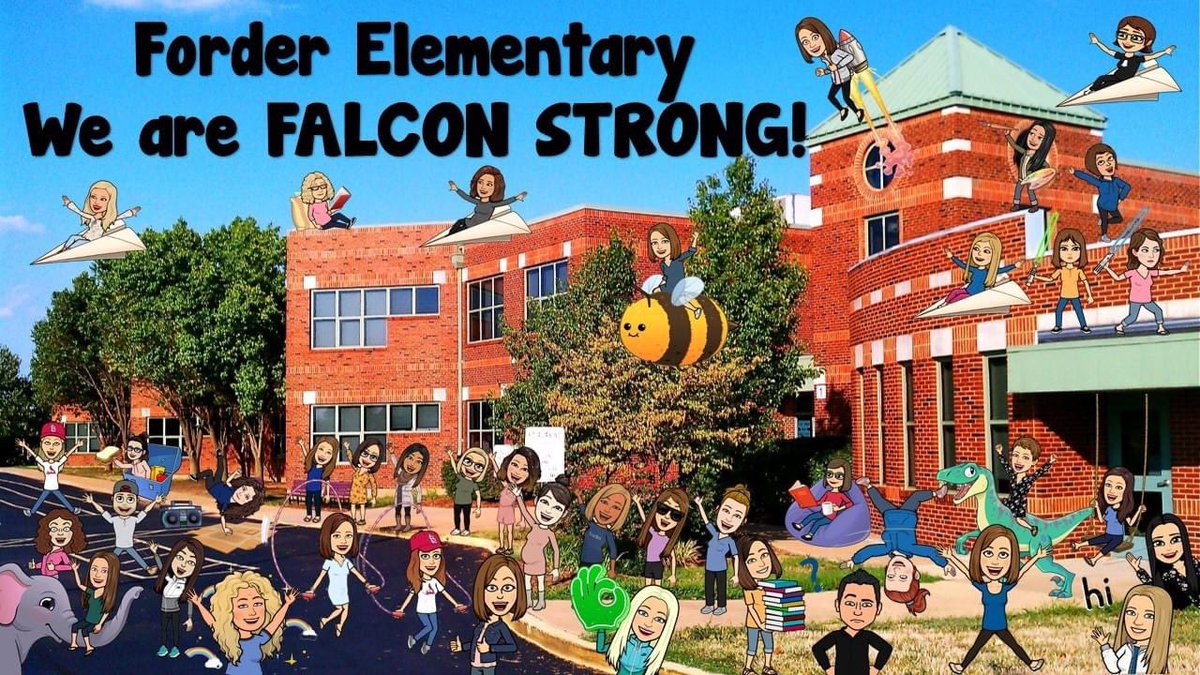 Forder Elementary we are FALCON STRONG! The Forder staff is here for you! #forderfalcons #msdr9cares
