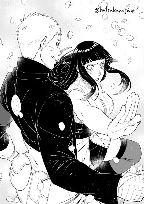 『お付き合い直後のナルヒナの手合わせ(修業)しているところ』

お付き合い後も手合わせは真面目に取り込んでそう…でもきっと一緒に行動できる嬉しさが隠せないだろうな～とか妄想が捗りましたw
リクエスト有難うございました!
新刊届いたでしょうか?楽しんで貰えたら嬉しいです! 